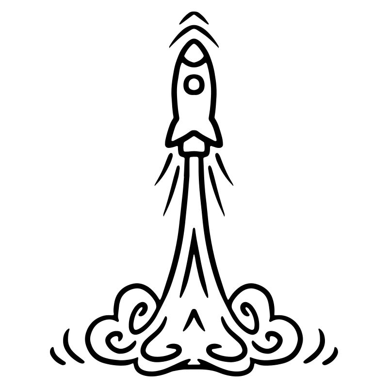 Rocket launch rocket launch - rocket gift idea