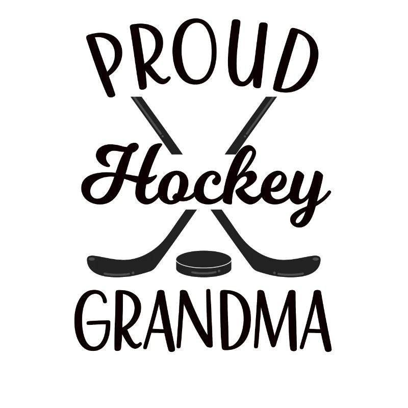 Stolze Eishockey-Großmutter Eishockey-Großmutter