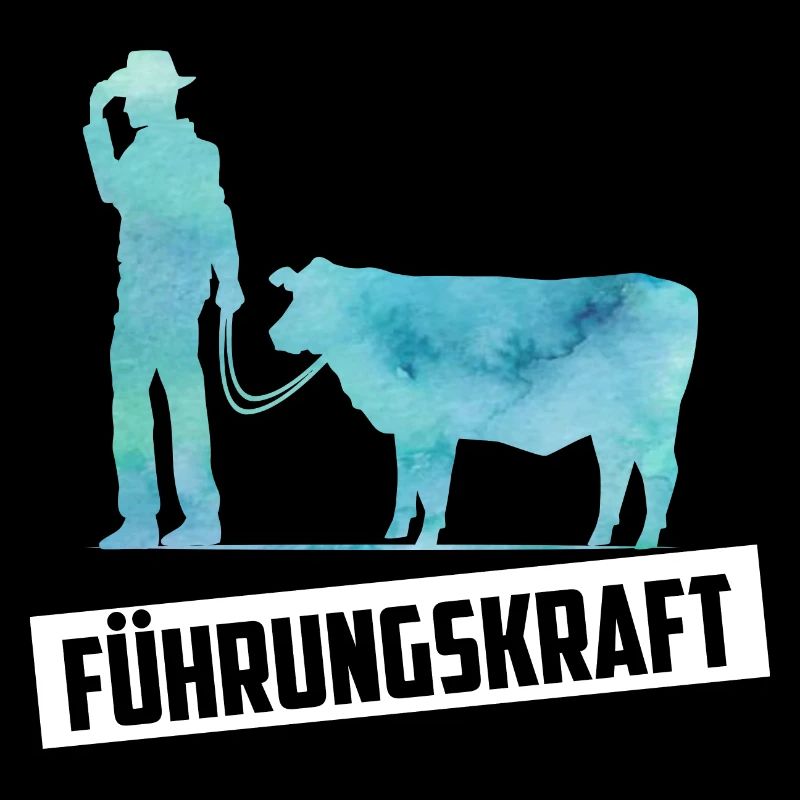 Führungskraft Kuh Bauer Geschenkidee