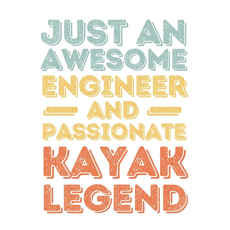 Engineer kayak retro