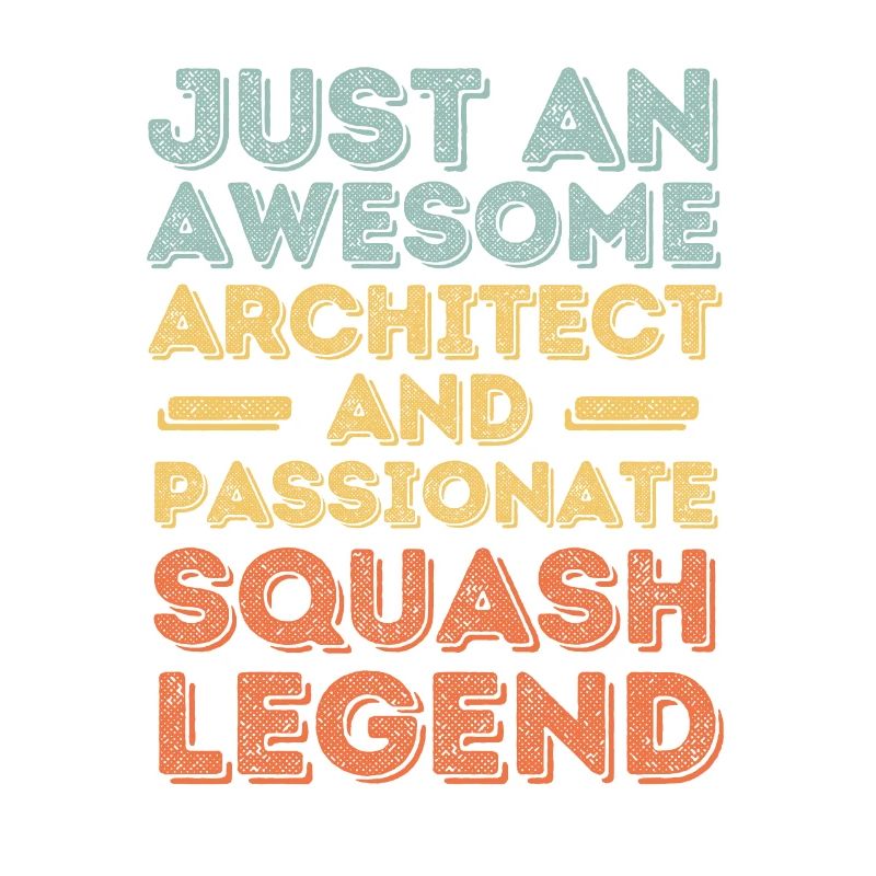 Architecte Squash rétro