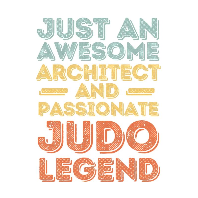 Architecte Judo rétro