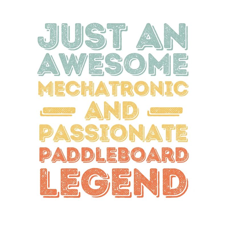 Mechatronics Paddleboard retro