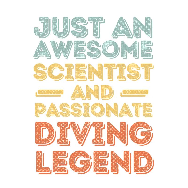 Scientists diving retro