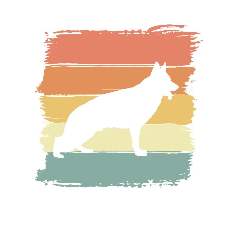 Deutscher Schäferhund retro