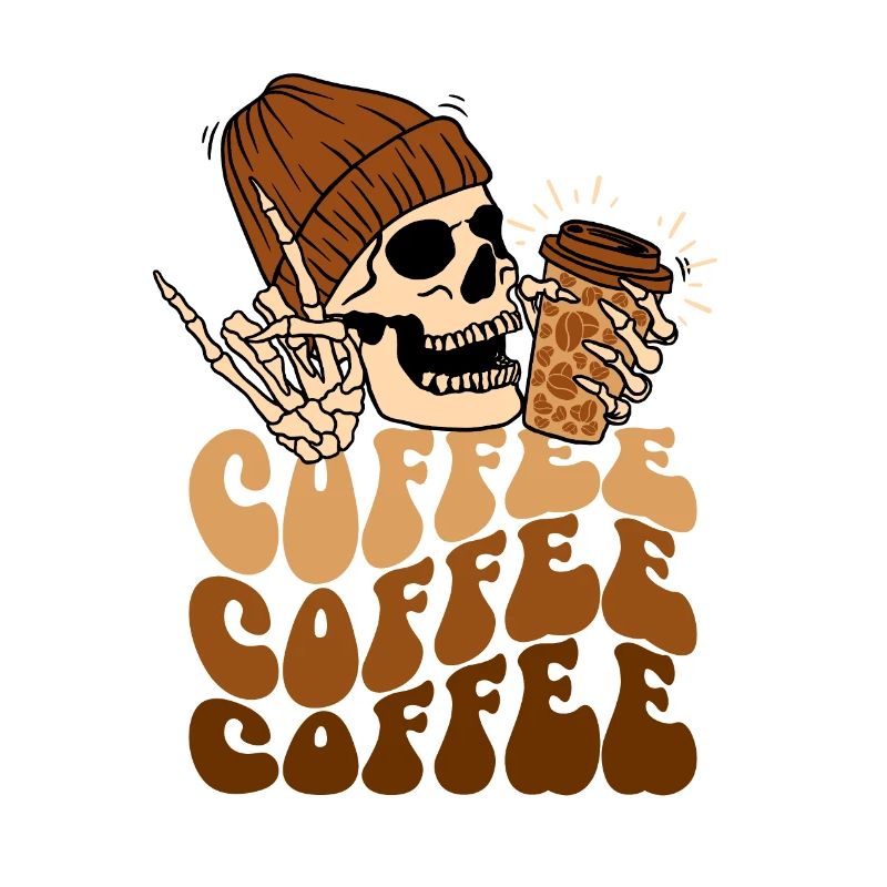 Coffee and Skull
