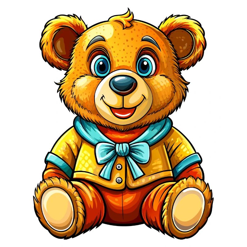 Teddy mit Pullover