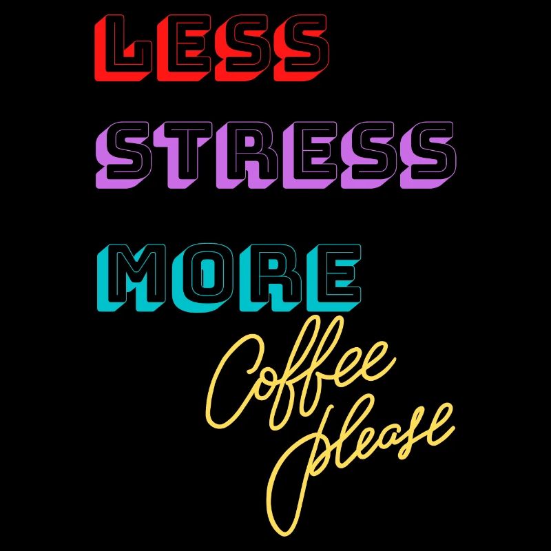 Sans stress, plus de café s’il vous plaît!