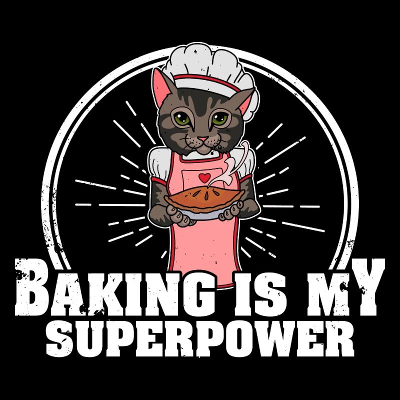 Cat Baker Hobby Baker Pastry Biscuits