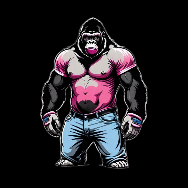 Boxe Boxeur Gorille