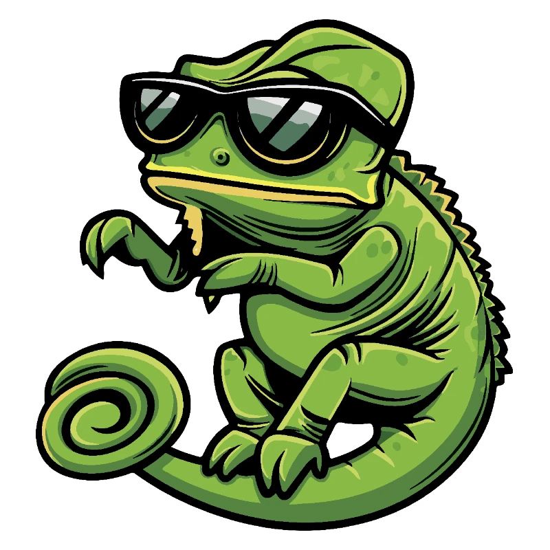 Chameleon Cool Comic