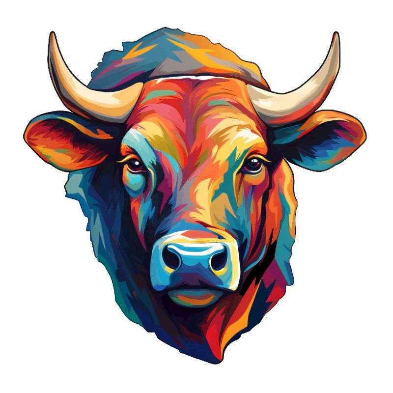 Cow's head modern