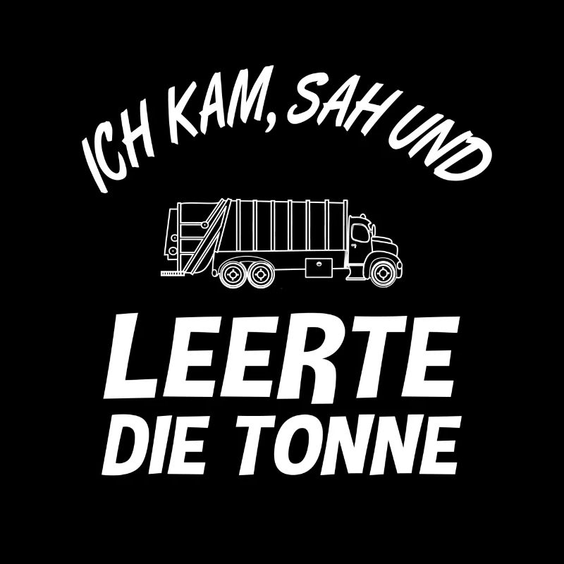 Müllabfuhr Müllmann Spruch Witz Geschenkidee