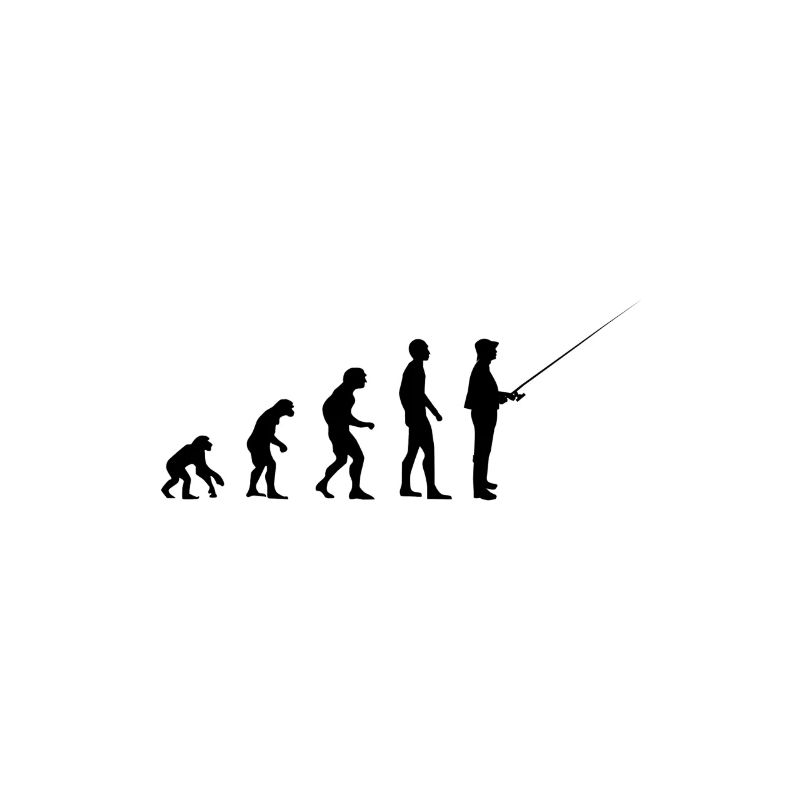 Evolution pêcheur pêche pêche loisir sport