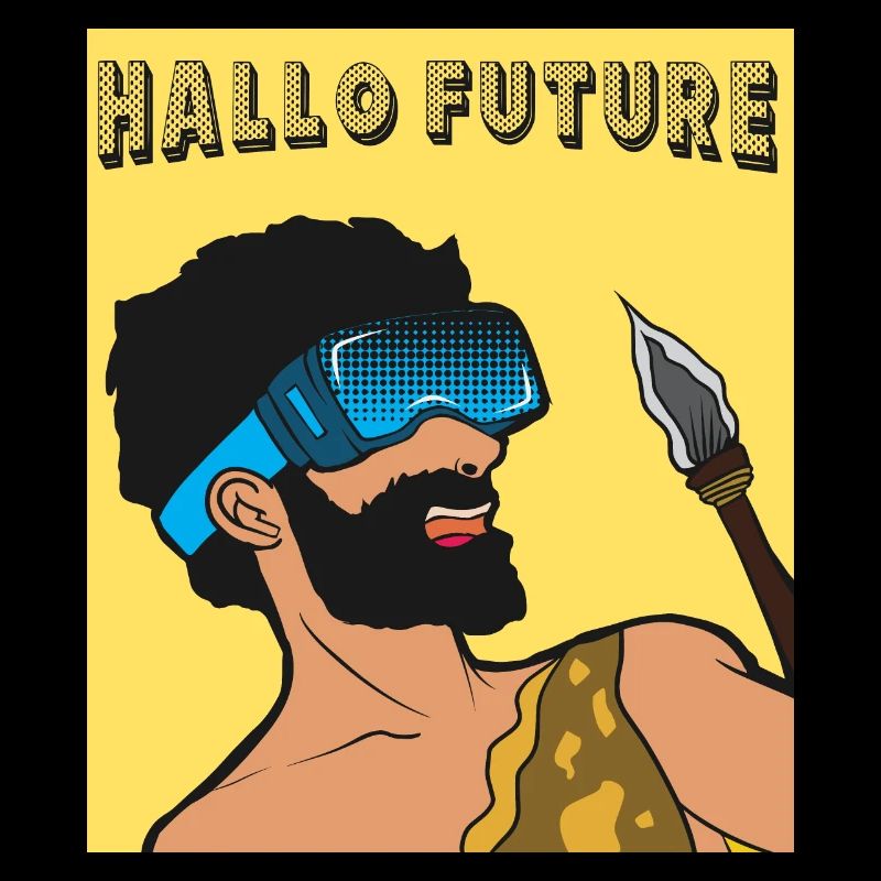 Hallo Future Caveman VR Stil