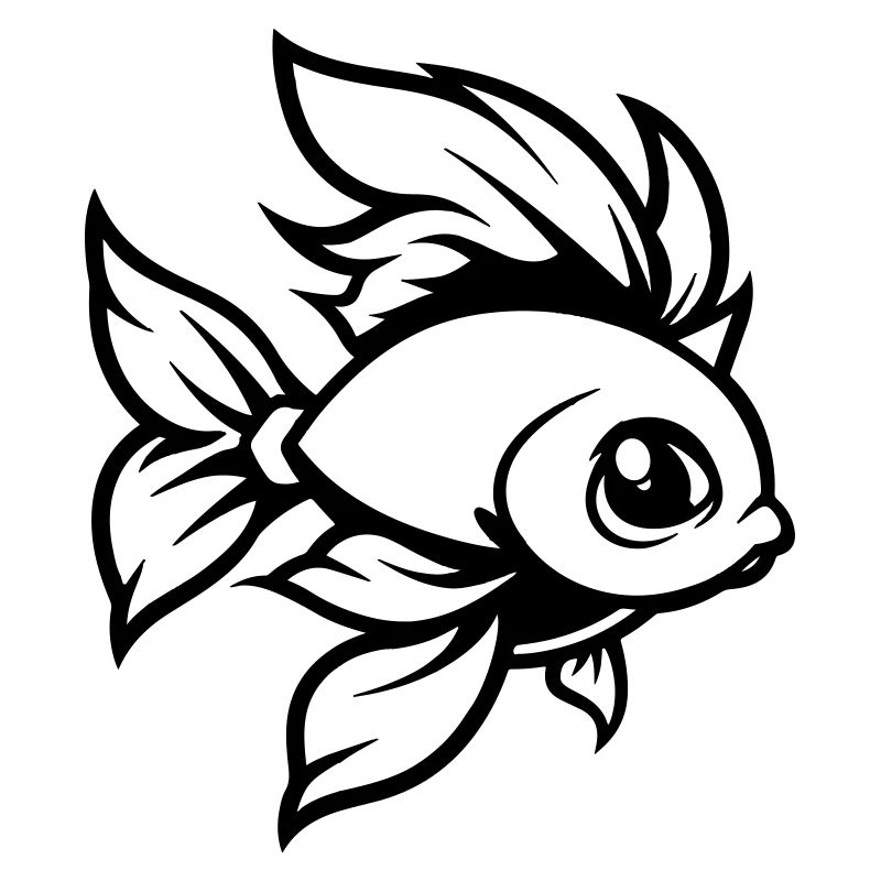 Goldfish Fish Comic