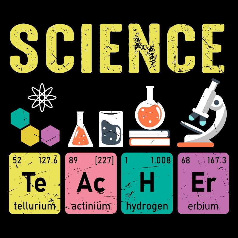 Naturwissenschaft Lehrer Regelmäßige Elemente