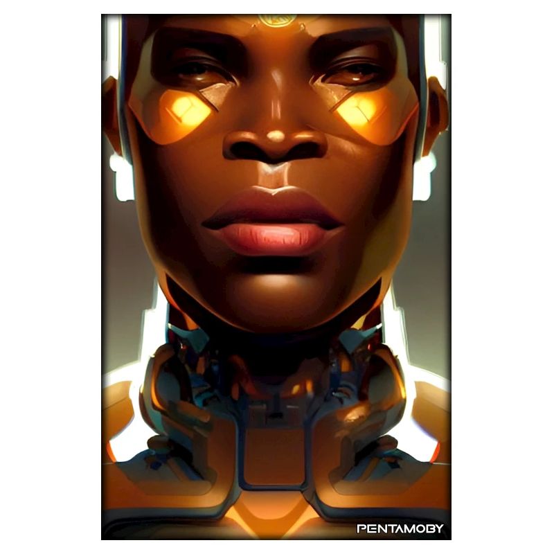 Cyborg Man Future Sci-Fi Machine Technology
