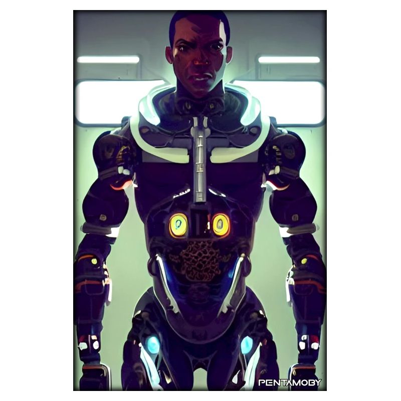 Cyborg Man Future Sci-Fi Machine Technology