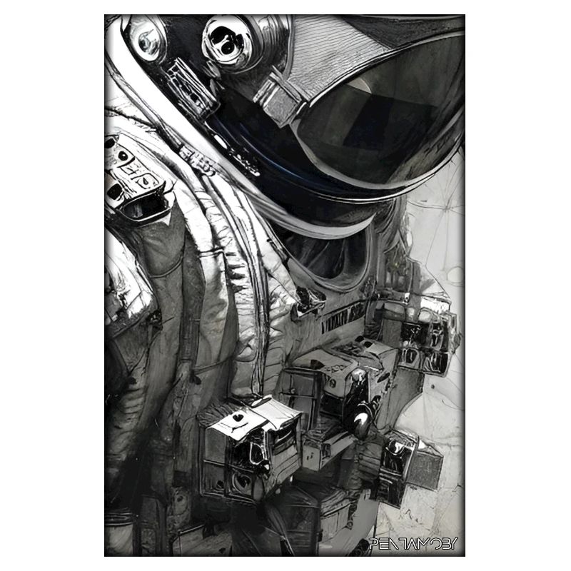 Technologie de science-fiction Astronaut Future