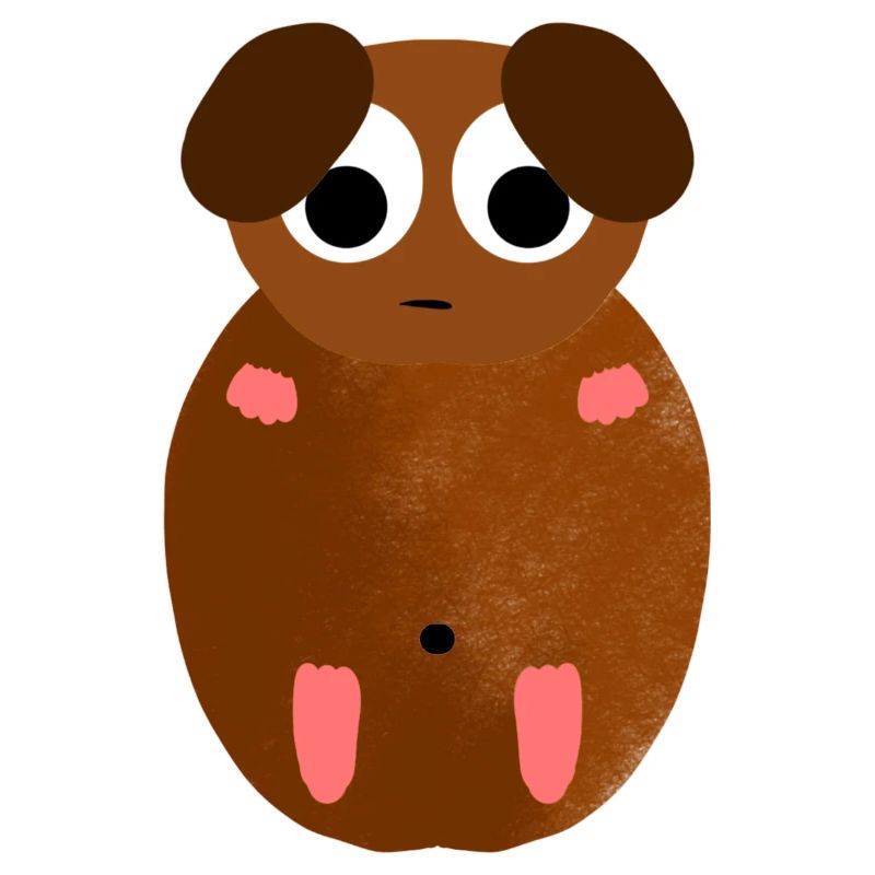 Mignon putter cochon d’Inde