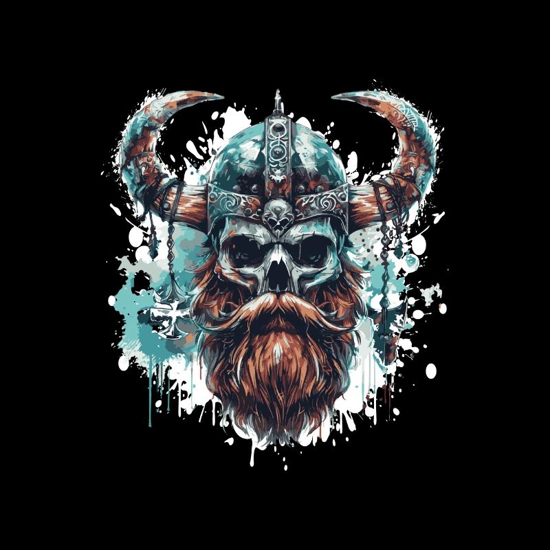 Wikinger Totenkopf