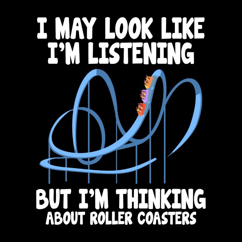 Rollercoaster Achterbahn Freizeitpark Geschenkidee