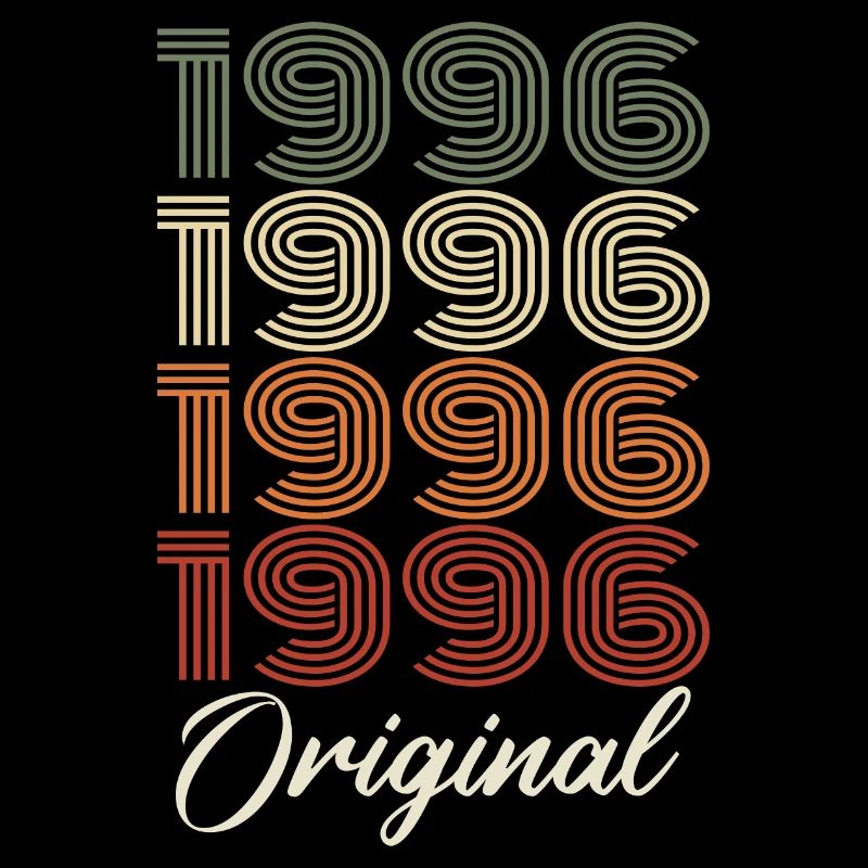 1996 Original Vintage Geburtstagsgeschenk 1996
