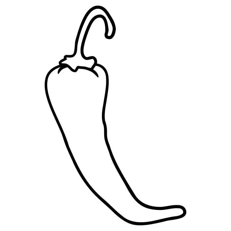 Les piments Chili chaud chaud