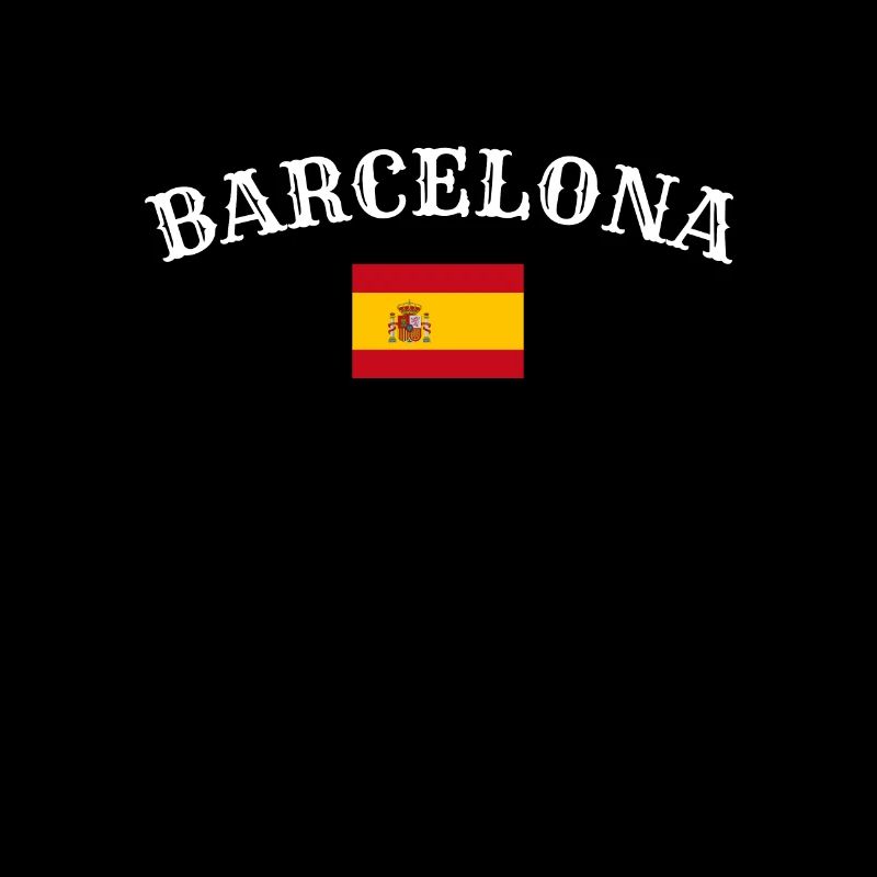 Barcelona Spanien Spanische Flagge Spanier