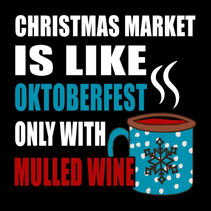 LE MARCHÉ DE NOËL EST COMME SEULEMENT AVEC DU VIN CHAUD