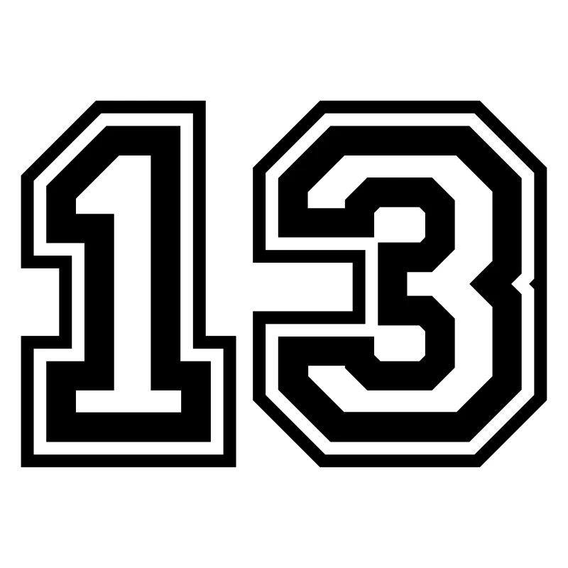 13 Numéro de numéro