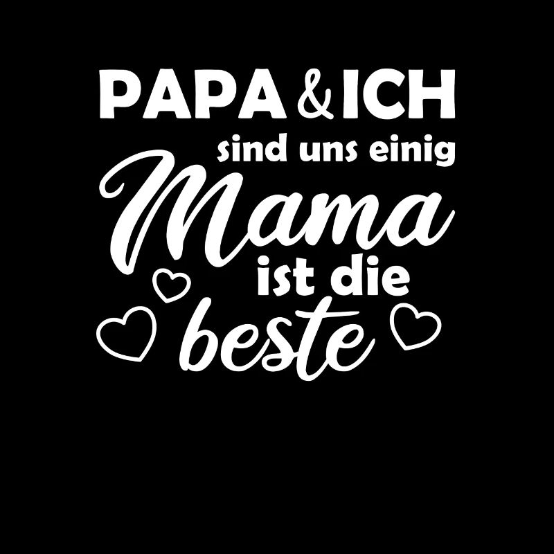 Muttertag Mama ist die Beste Mutter