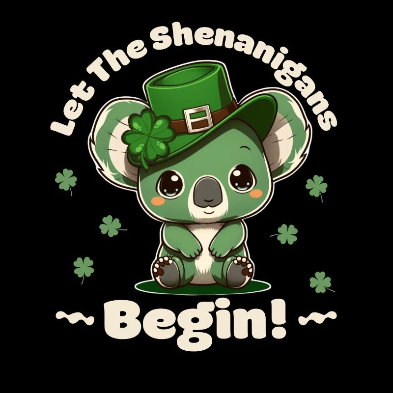 que les manigances commencent Kleeblatt St Patricks