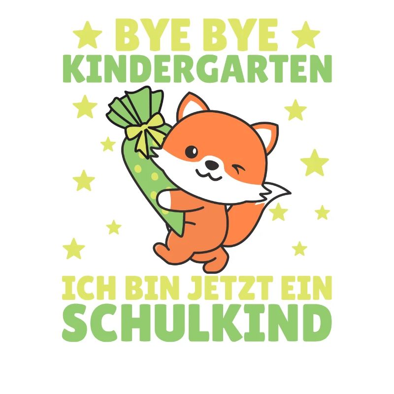 bye bye Kindergarten ich bin jetzt ein Schulkind