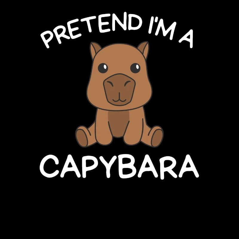 Stell dir vor ich bin ein Capybara Halloween