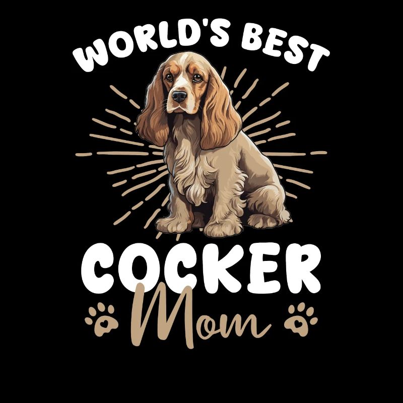 Cocker anglais Cocker Spaniel Groovy Cocker Mom