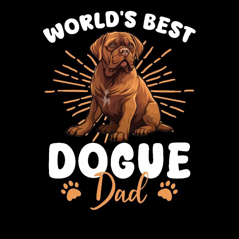 Dogue de Bordeaux Groovy Dogue Dad