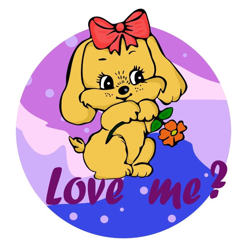 Chiot mignon - Aimez-moi - Aimez-moi!