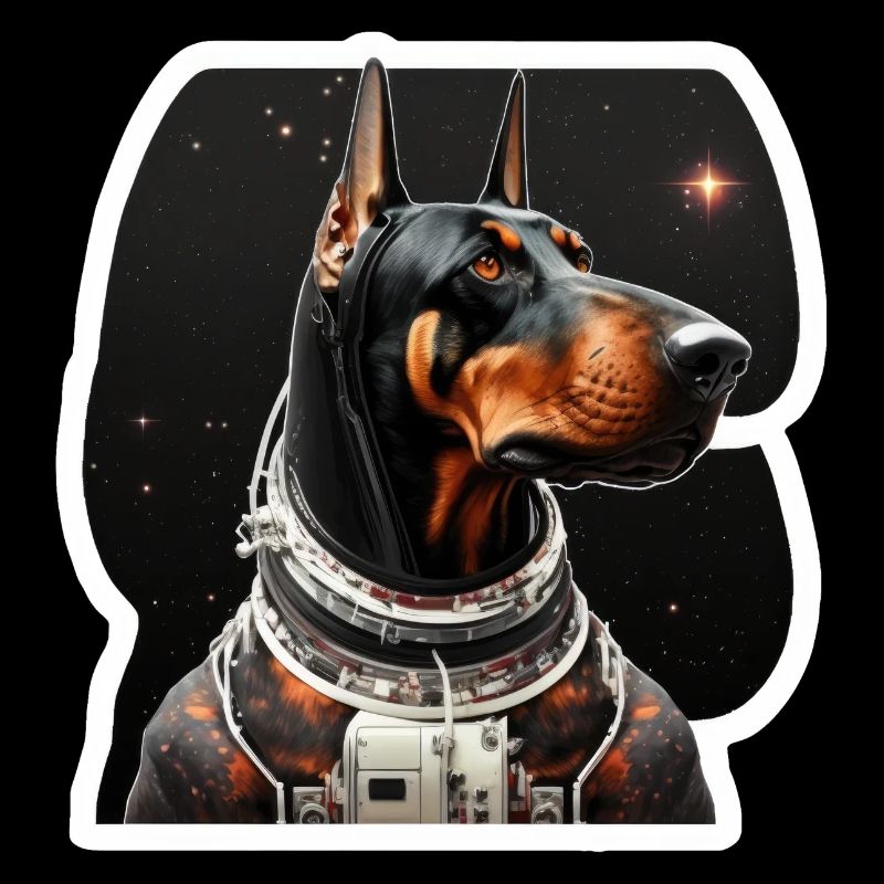 Doberman dans l’espace, drôles de chiens, Spacedogo !