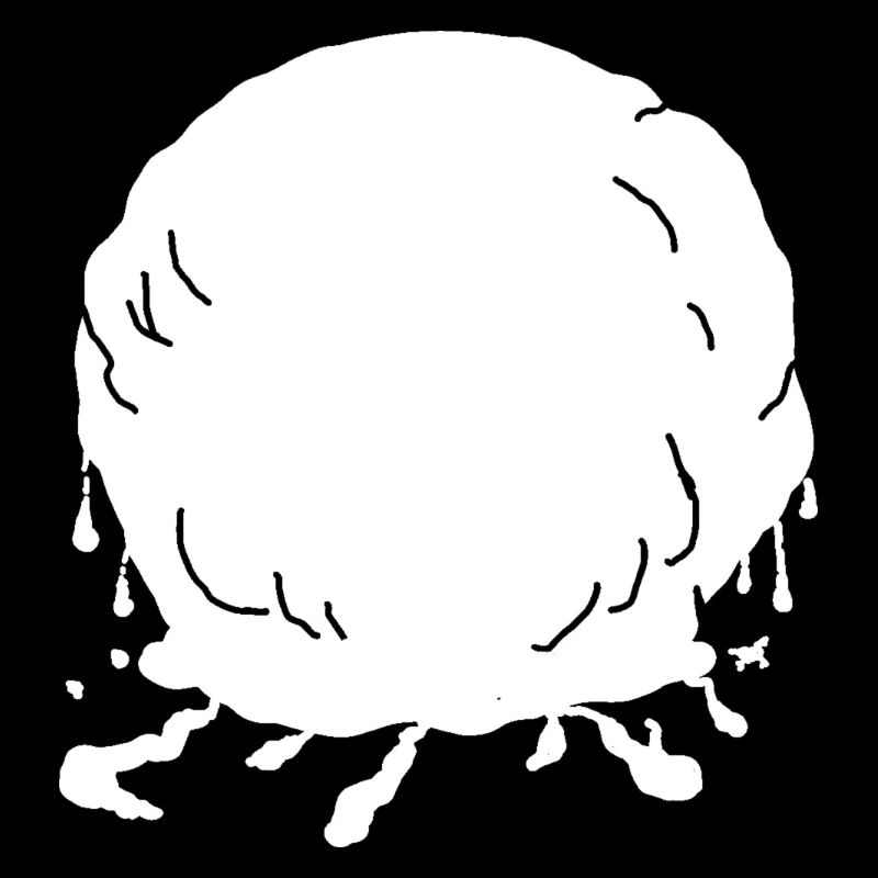 Schneeball der Schmilzt