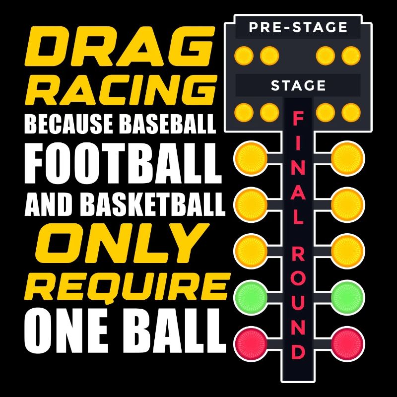 Le baseball de course de dragsters ne nécessite qu’une seule balle Conception