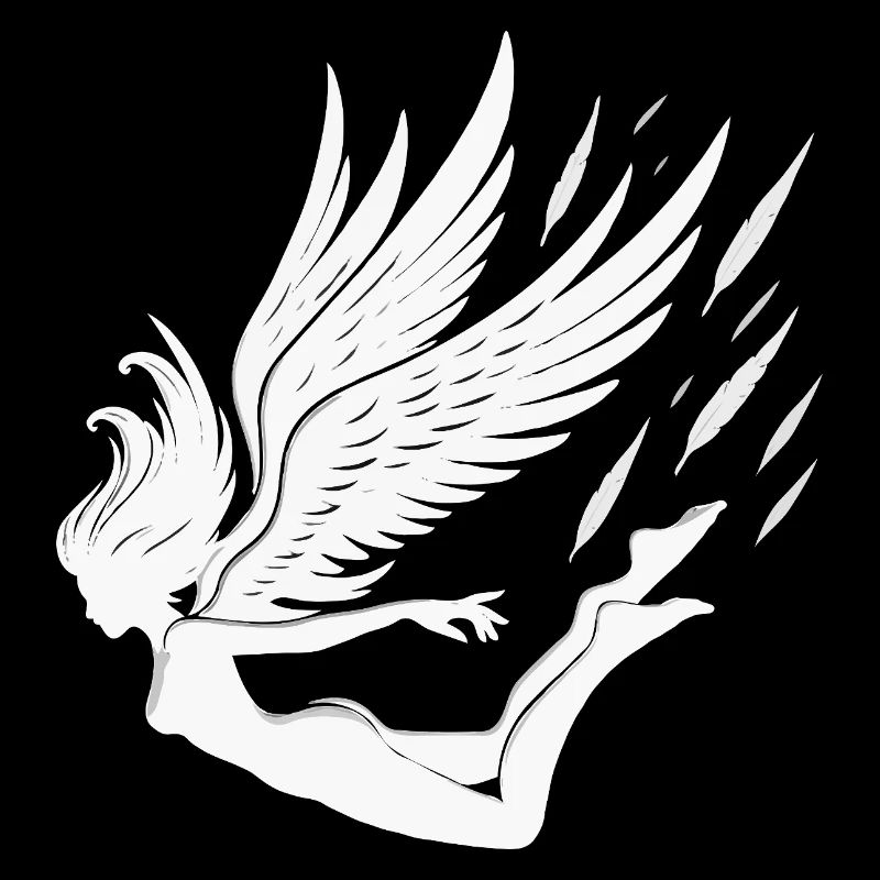 Fallender Engel