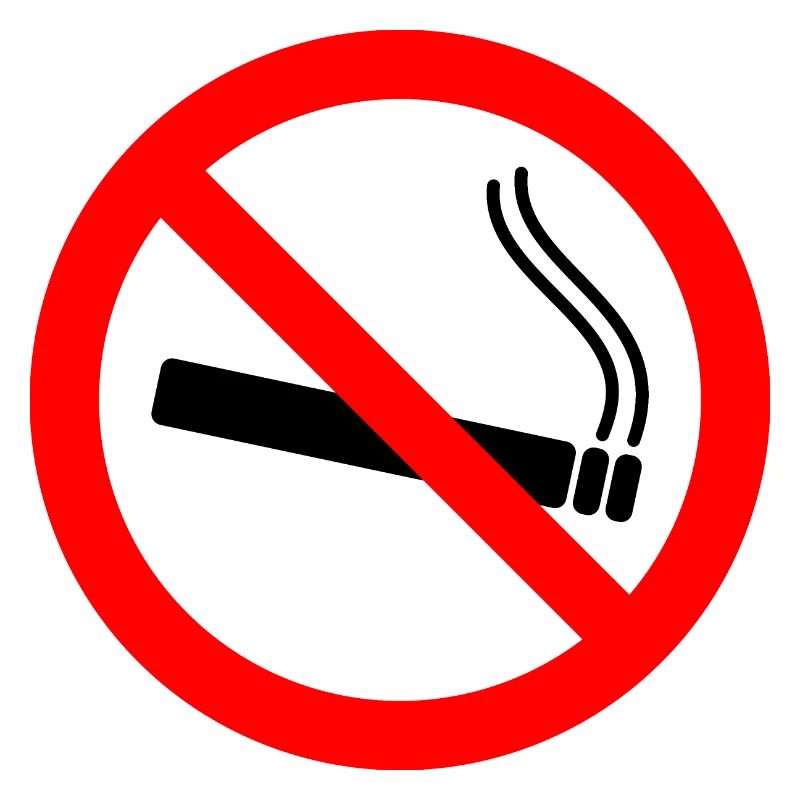 Interdiction de fumer - panneau d'interdiction de fumer
