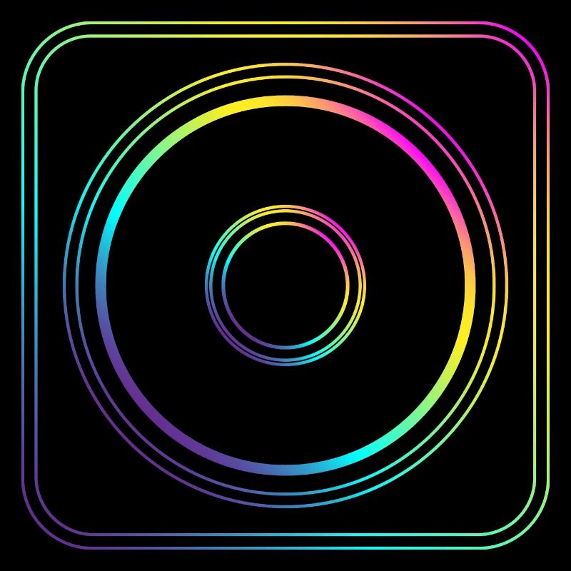 Colored Gradient Square