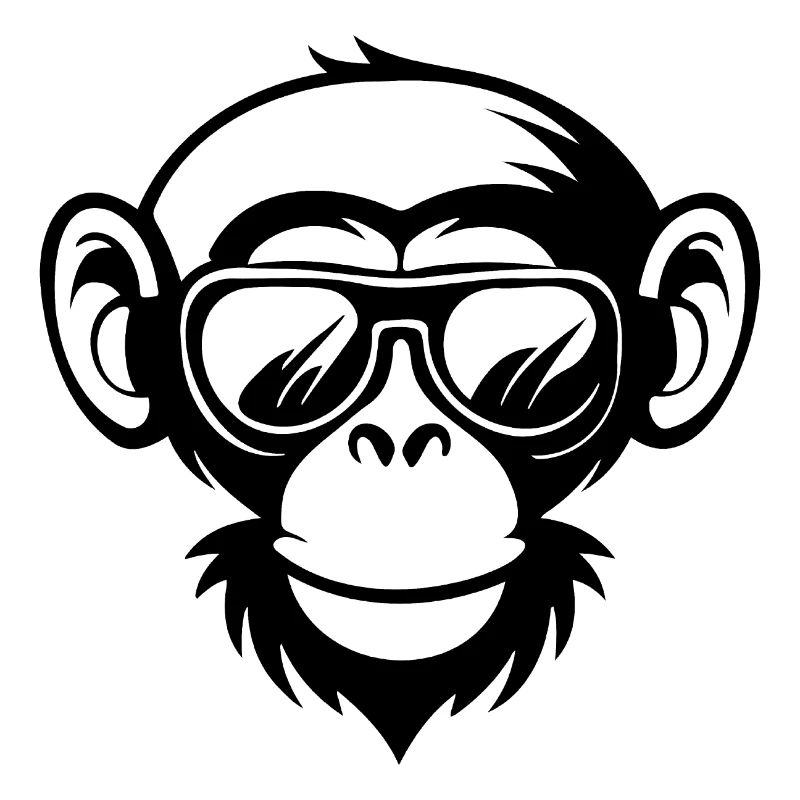 Monkey Monkey Monkey Face Jungle