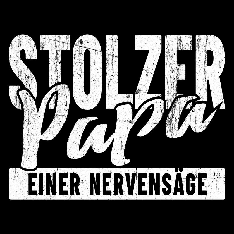 Stolzer Papa einer Nervensäge