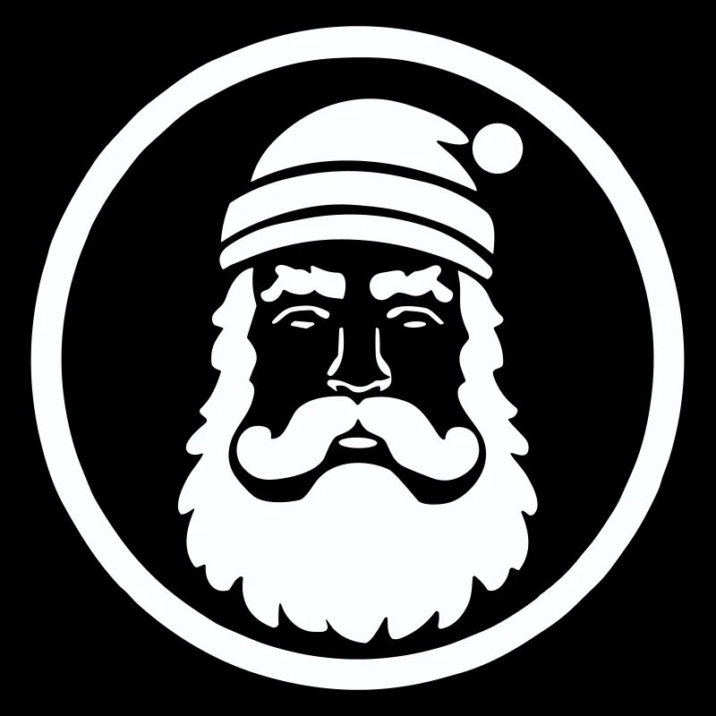 Festive Santa Visual