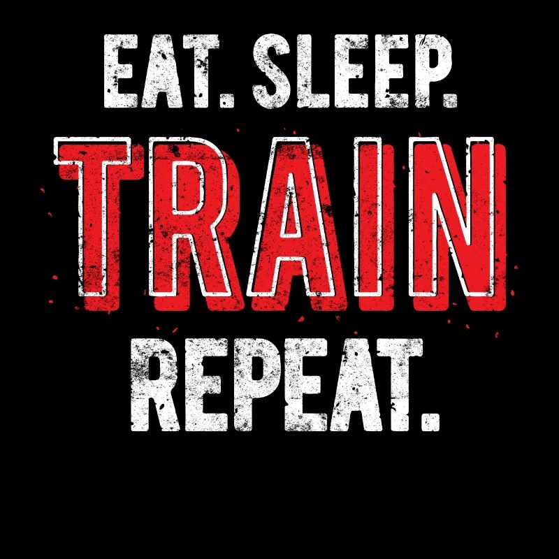 Manger Dormir Train Répéter