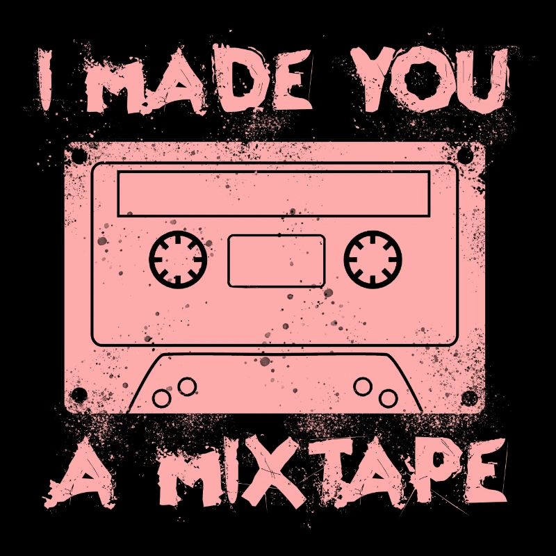 Ich habe dir ein Mixtape gemacht, Vintage Retro 80s Vibe
